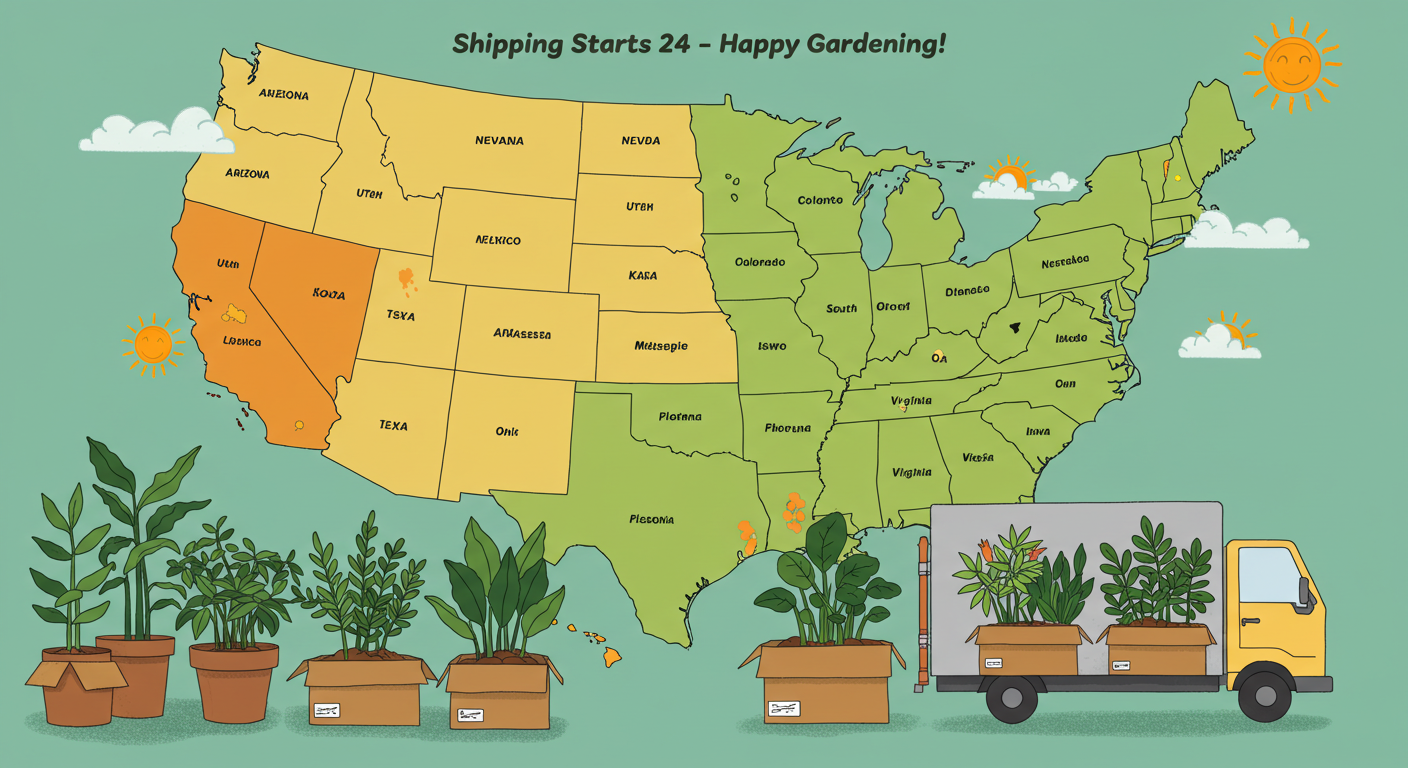 Exciting Shipping Updates for Your Plant Orders – Week of February 24, 2025