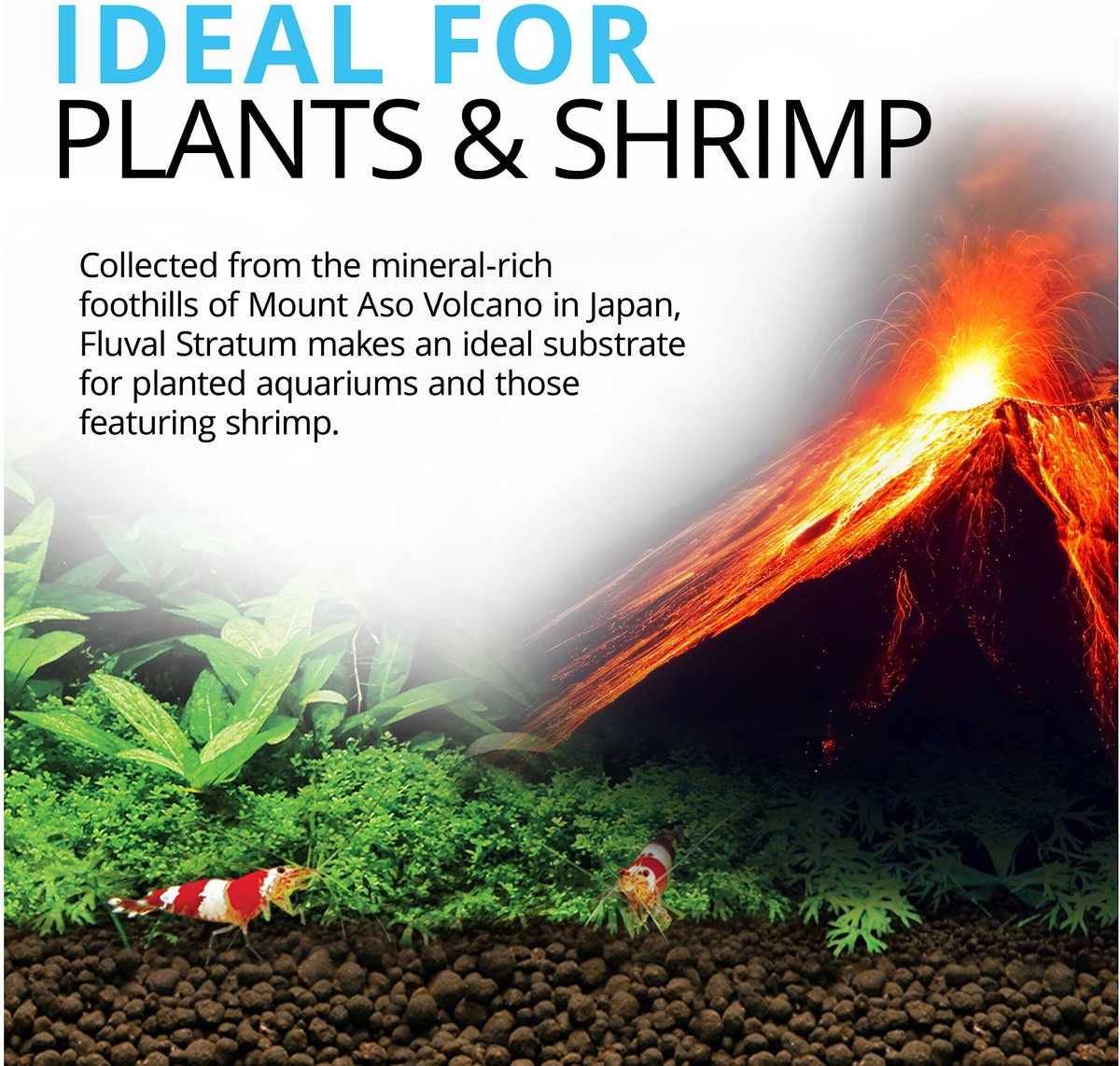 Fluval Plant Stratum Plant Care  8kg/ 17.6lbs (Must be purchased separately)