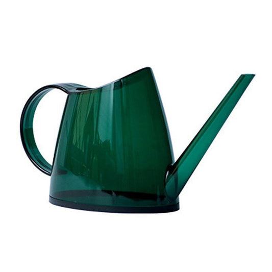 Plastic watering can (clear green)